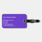 Houd kalm en dans aan bagagelabel (Achterkant horizontaal)