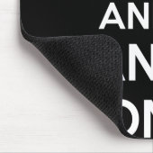 Houd kalm en dans aan muismat (Hoek)