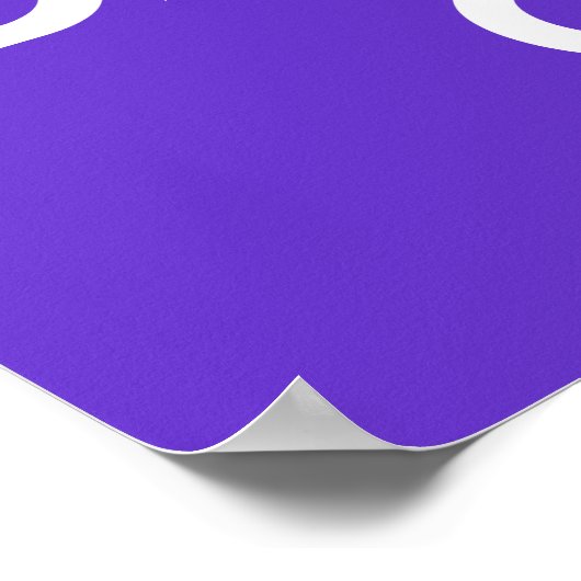 Houd kalm en dans aan poster (Hoek)