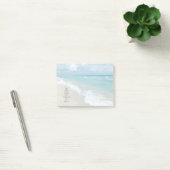 Houd Kalm en denk aan het strand Post-it® Notes (Kantoor)
