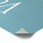 Houd kalm en draag een camera poster (Hoek)