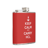 Houd kalm en draag HCl- Geologist Heupfles (Rechts)