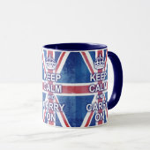 Houd kalm en draai op de uniale aansluiting mok (Voorkant rechts)