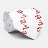 Houd kalm en ga Beren Stropdas (Opgerold)