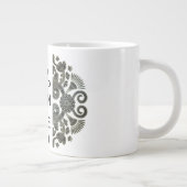 HOUD KALM EN HOUD VAN Yoga Grote Koffiekop (Rechts)