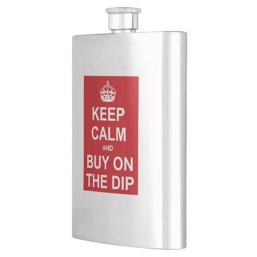 Houd kalm en koop op de dip flacon (Links)