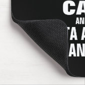 Houd kalm en laat een data-analist het afhandelen muismat (Hoek)