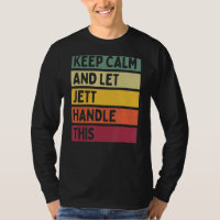 Houd kalm en laat Jett dit Retro citaat behandelen