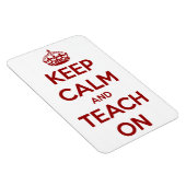 Houd kalm en leer op rood/wit magneet (Rechterzijde)