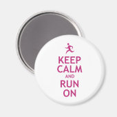 Houd kalm en loop aan magneet (Voorkant / Achterkant)
