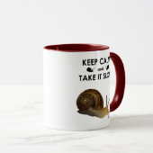 Houd kalm en neem het Langzame Mok (Voorkant rechts)