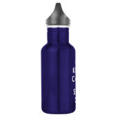 Houd kalm en Sing aan Waterfles (Links)