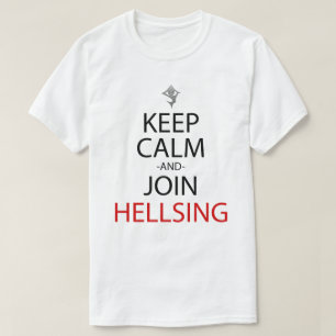 Houd kalm en sluit me aan bij het Shirt Anime Mang
