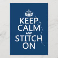 Houd kalm en Stitch aan (alle kleuren)