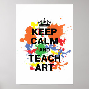 Houd kalm en tapes Poster
