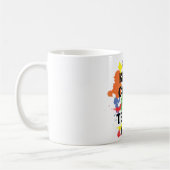 Houd kalm en Teach art-Mok Koffiemok (Links)