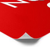 Houd kalm en verpleging op posters met caduceus (Hoek)