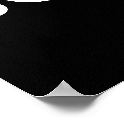 Houd kalm en wetenschap aan poster (Hoek)