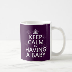 Houd kalm ik heb een Baby (om het even welke kleur Koffiemok