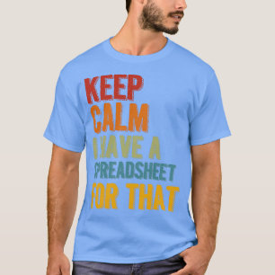 Houd kalm ik heb een spreadsheet voor die 3 t-shirt