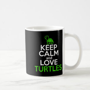 Houd Kalm Liefde Schildpadden Grappig Schildpad Li Koffiemok