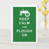 HOUD KALME PLOEG OP DE AUTO VAN DE GROETEN VAN DE KAART (Gele Bloem)