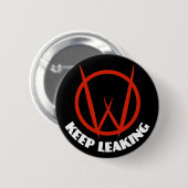 Houd lek ronde button 5,7 cm (Voorkant /achterkant)