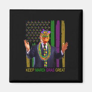 Houd Mardi Gras Grote Grappige Trump Mardi Gras 20 Magneet