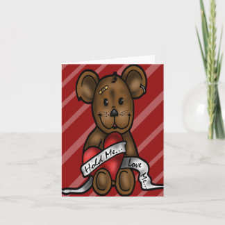 Houd me… de me-Kaart van de Liefde Feestdagen Kaart