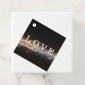 HOUD met elektrische lichten Bedankjes Labels (In situ)