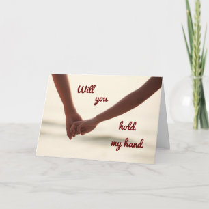 ** HOUD MIJN HAND ELKE DAG EN OVERAL VAST** KAART
