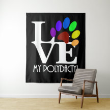 HOUD Mijn polydactylus (witte tekst)