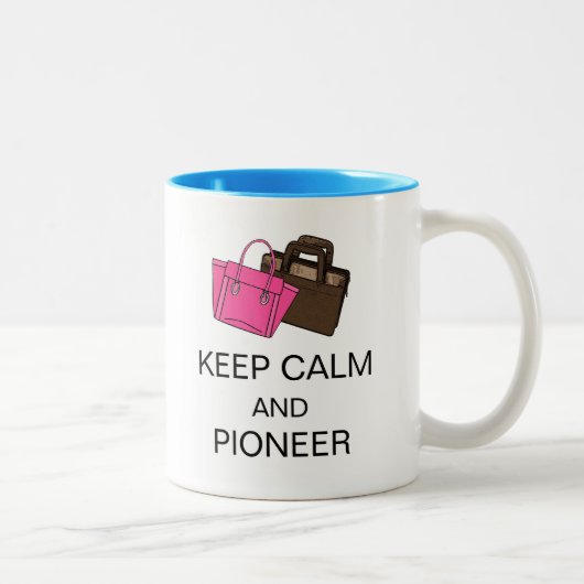 HOUD MOK KALM EN PIONEER Two-Tone COFFEE (Rechts)