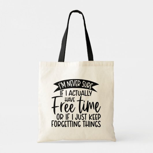 Houd of creëer je eigen - Canvas tas (Achterkant)