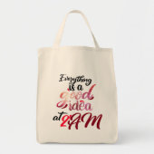 Houd of creëer je eigen - Canvas tas (Voorkant)