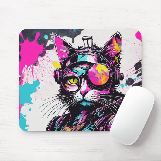 Houd of creëer je eigen - Mousepad Muismat (Met muis)