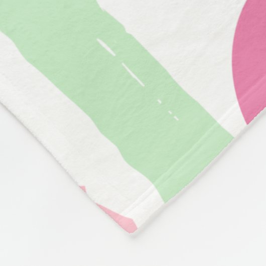 Houd of Creëer uw eigen Glanzend Verpakkingspapier Fleece Deken (Hoek)