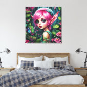 Houd of Creëer Uw Eigen Keepsake - Canvas (glans) Afdruk (Insitu (Slaapkamer))