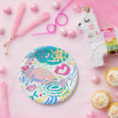 Houd of Creëer uw eigen ontwerp en tekst Papieren Bordje (Feest)