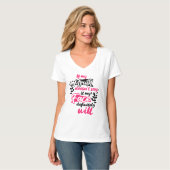 Houd of Creëer uw eigen - V-nek T-Shirt (Voorkant volledig)