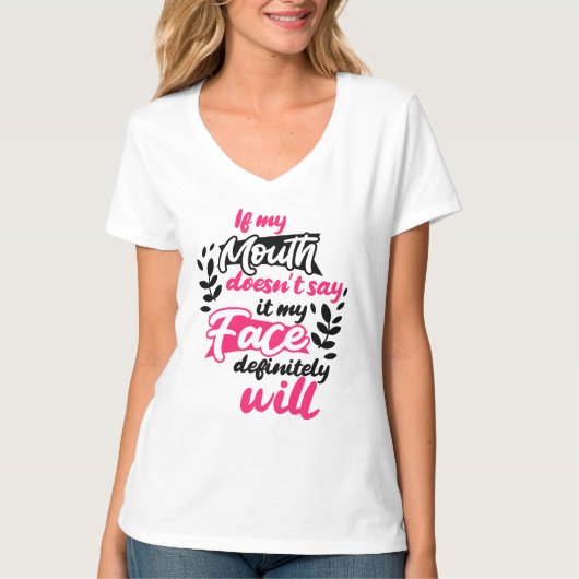 Houd of Creëer uw eigen - V-nek T-Shirt (Voorkant)