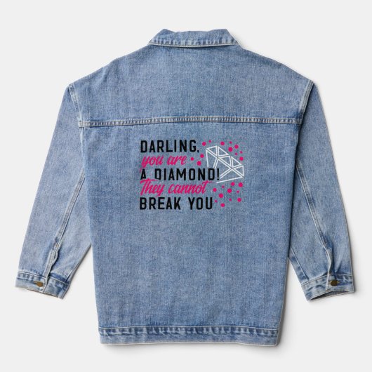 Houd of ontwerp uw eigen- denim jacket (Achterkant)