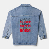 Houd of ontwerp uw eigen- denim jacket (Achterkant)