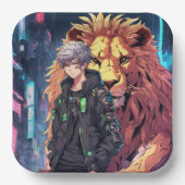 Houd of ontwerp uw eigen - Document Borden 9" Papieren Bordje (Voorkant)