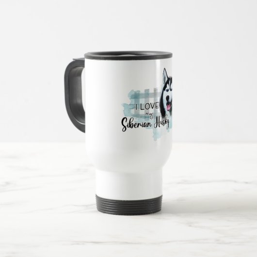 Houd of ontwerp uw eigen enkel klik:-) Reissleepbo Reisbeker (Voorkant links)