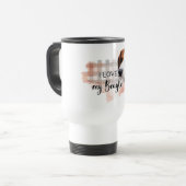 Houd of ontwerp uw eigen enkel klik:-) Reissleepbo Reisbeker (Voorkant links)