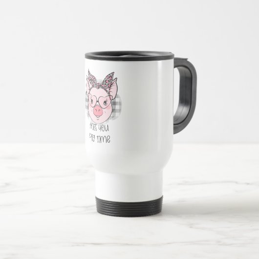 Houd of ontwerp uw eigen enkel klik:-) Reissleepbo Reisbeker (Voorkant rechts)