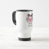 Houd of ontwerp uw eigen enkel klik:-) Reissleepbo Reisbeker (Voorkant links)