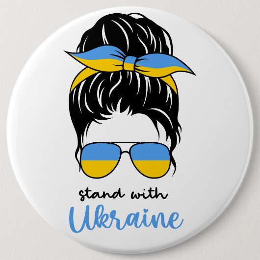 Houd of ontwerp uw eigen knop ronde button 6,0 cm (Voorkant)