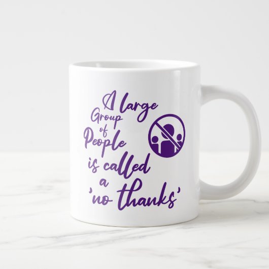 Houd of ontwerp uw eigen — mok gigantische koffie- (Rechts)